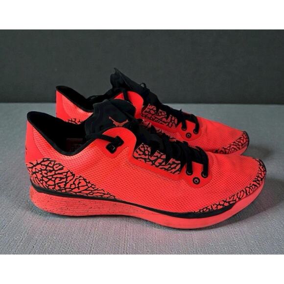 Jordan 88 Racer Toro Men's 11.5 Infrared Red Running Sneakers AV1200-600 Shoes - Picture 1 of 16